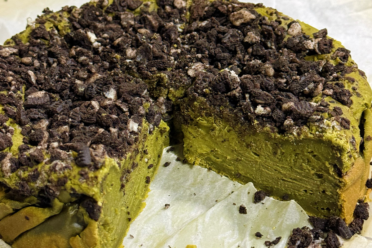Oreo Matcha Glutinous Rice Cake