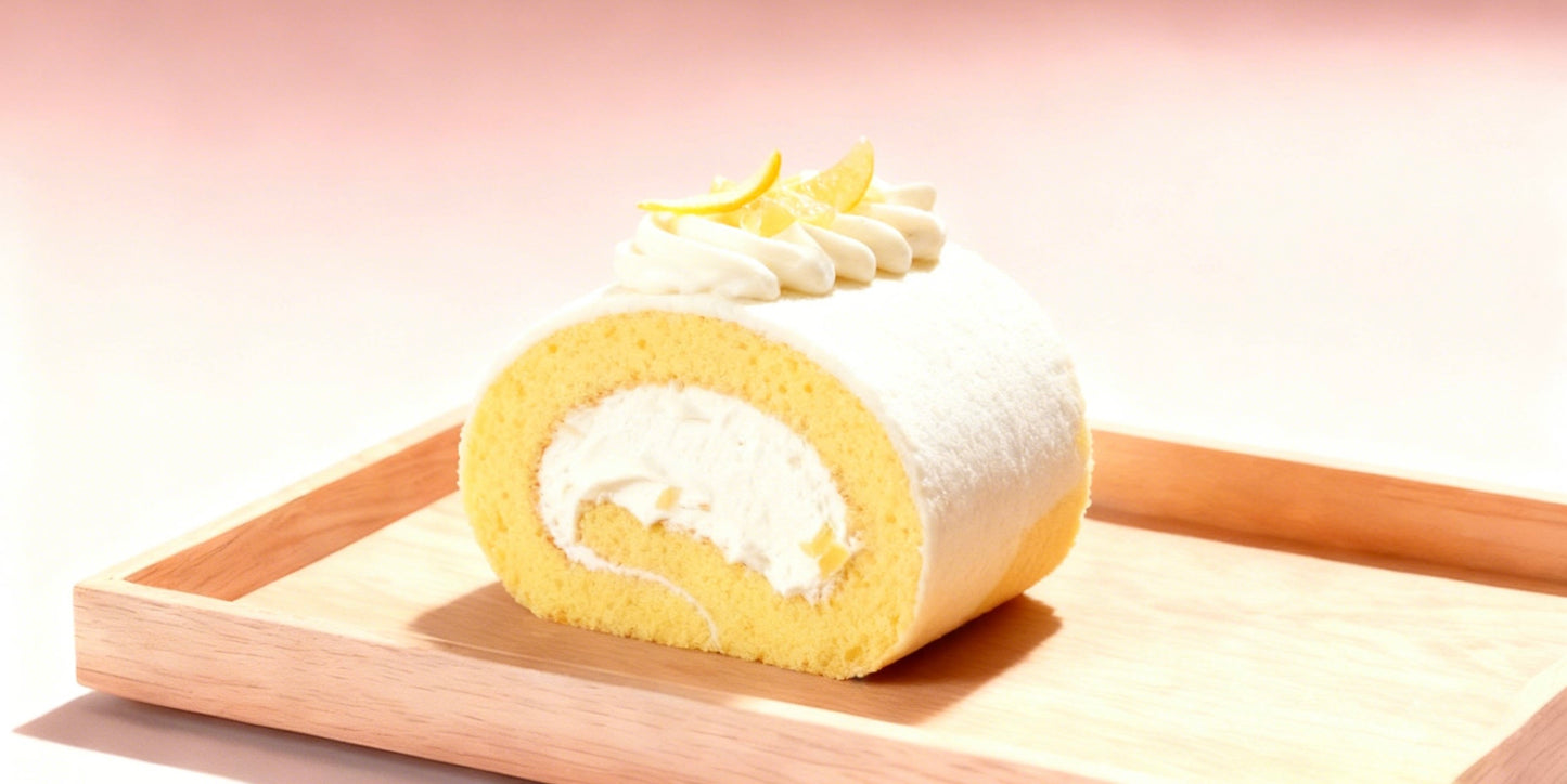 Yuzu Swiss Roll